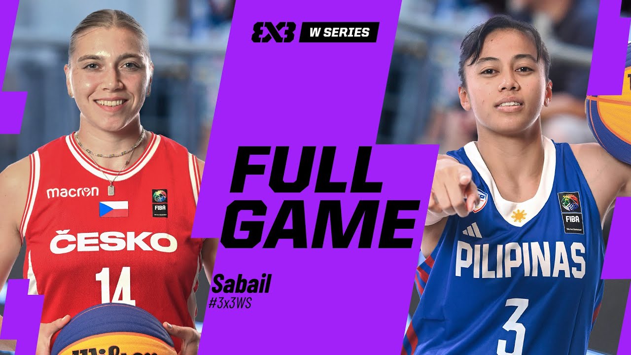 Czechia 🇨🇿 vs Philippines 🇵🇭 | Full Pool Game | FIBA 3x3 Women’s Series Sabail 2025
