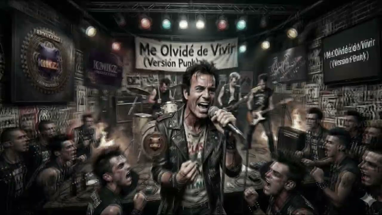 Me Olvidé de Vivir (Julio Iglesias) – Raw Punk Rock Cover – KAMYCKAZEZ PRODUCCIONES