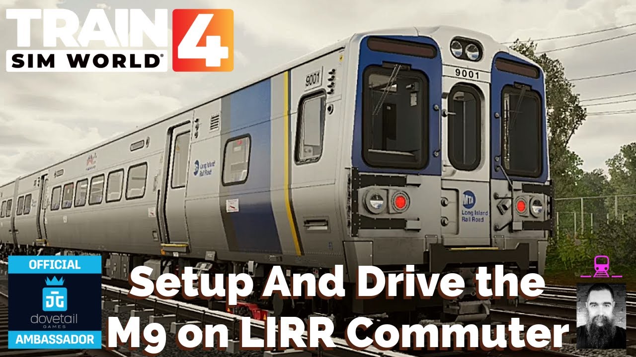 TSW Setting Up And Driving the M9 on LIRR Commuter