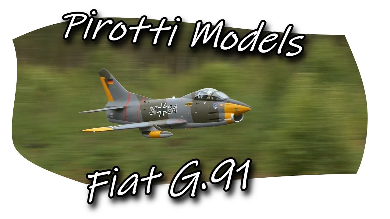 Pirotti Models Fiat G.91 | Skala Fyresdal 2020 😁