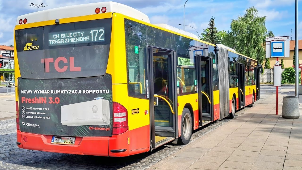 WARSZAWA 172 BUS: SADYBA - BLUE CITY - SADYBA