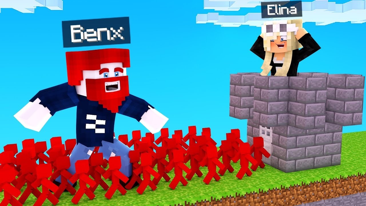 WIR VERTEIDIGEN unsere BASE gegen 3000 FEINDE!  (Minecraft Film)