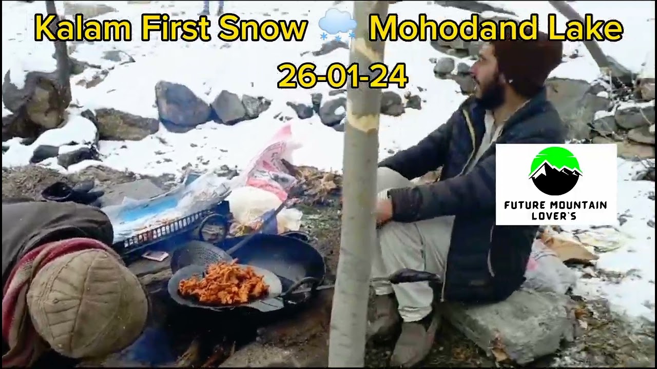 Kalam live today | mahodand Lake live  weather update #Mahodand lake in winter