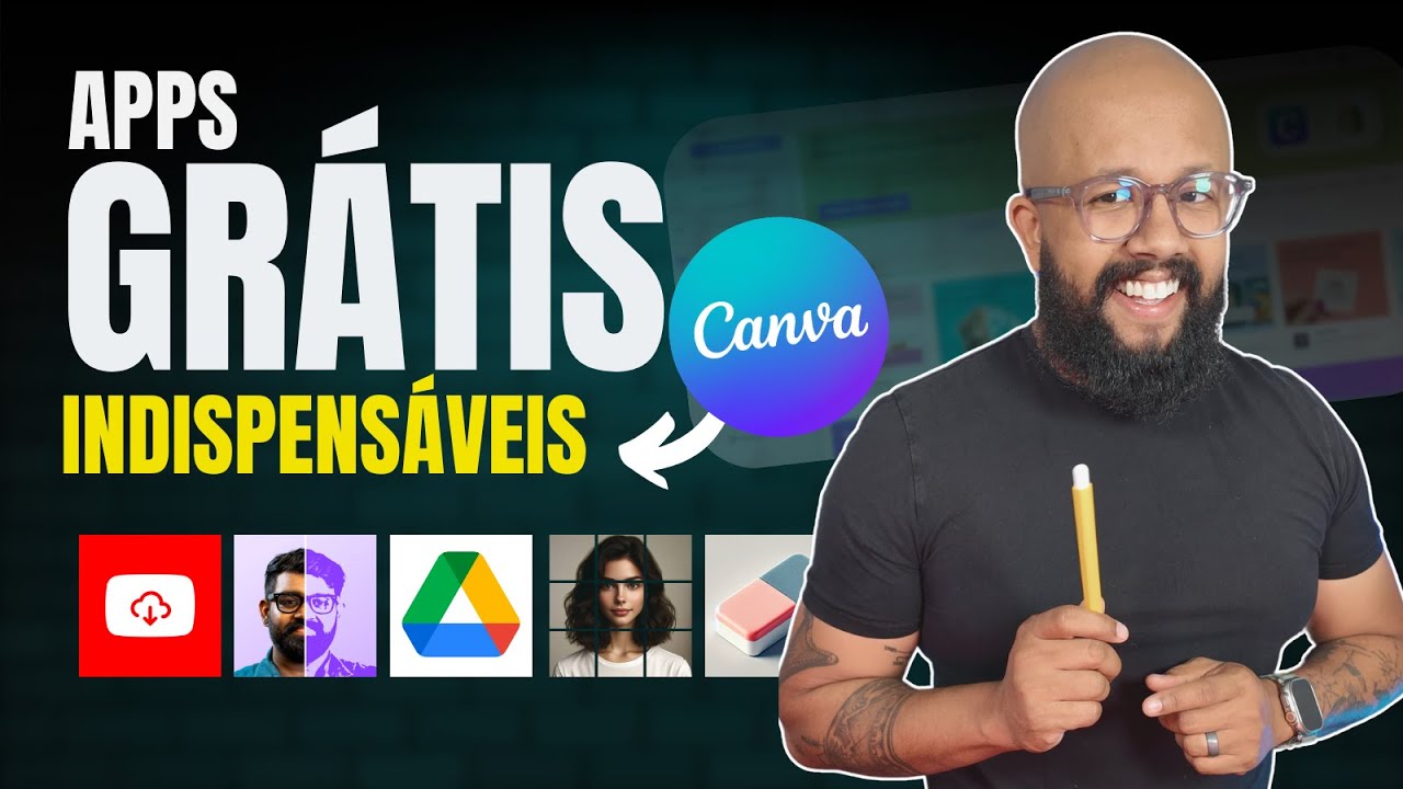 INDISPENSÁVEIS - APPS CANVA GRÁTIS que você precisa conhecer! (GANHE TEMPO)