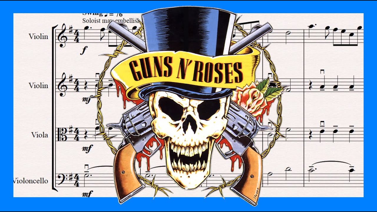 Sweet Child O'Mine (Guns and Roses) - Cuarteto de cuerdas