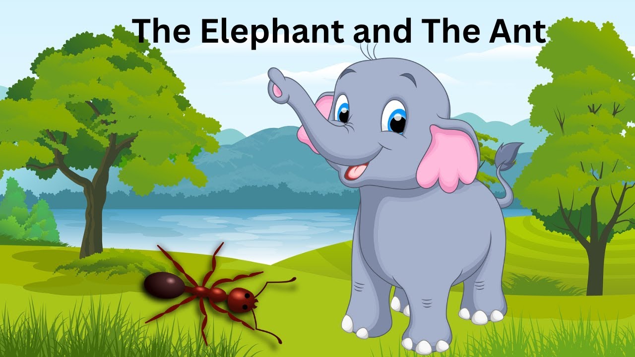 The Elephant And The Ant - Story For Kids / Best Moral Short Stories for Kids in English
