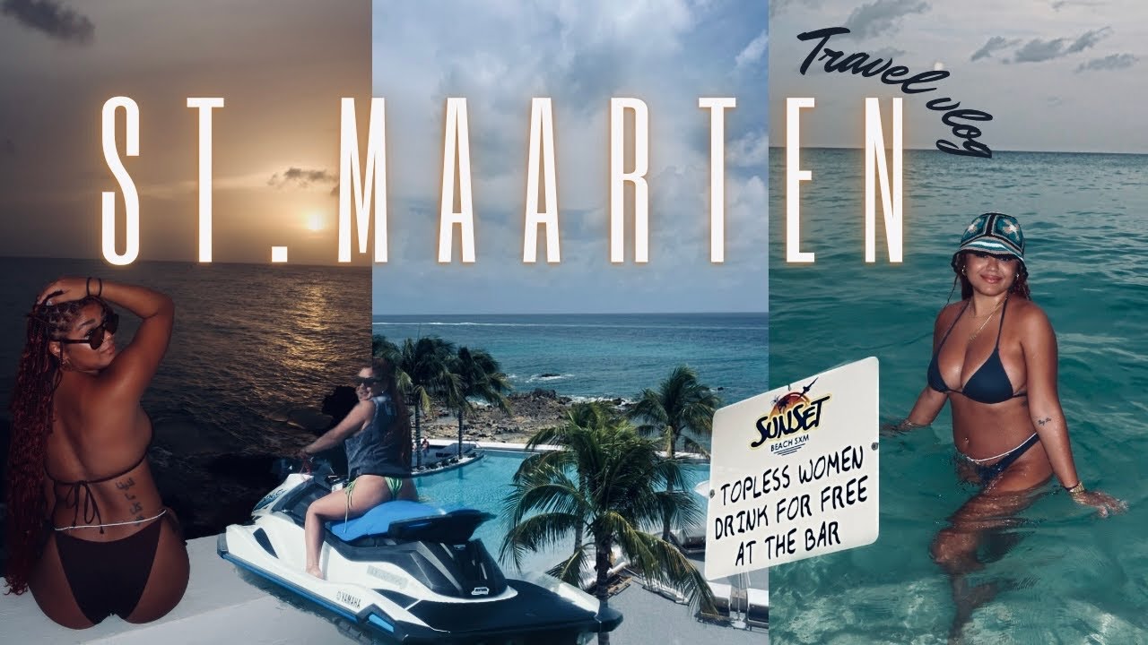 ST MAARTEN TRAVEL VLOG | Morgan Resort | Maho Beach | BAECATION | Jet Skis and more!