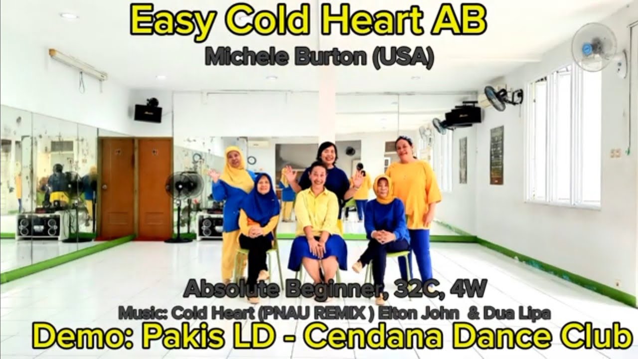 Easy Cold Heart AB - Line Dance//Demo//Choreo: Michele Burton (USA) - January 2026