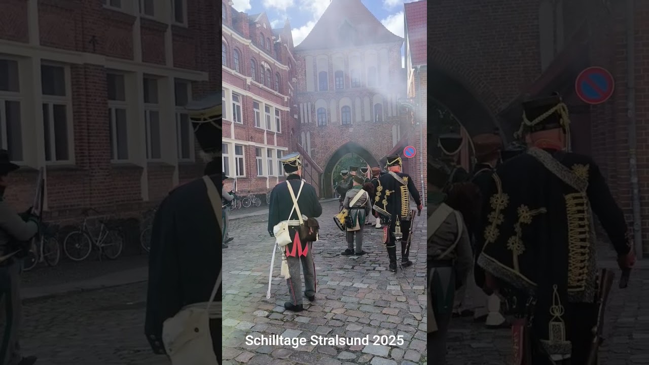 Schilltage in Stralsund 2025 am K&uuml;tertor #hansestadtstralsund #Schilltage