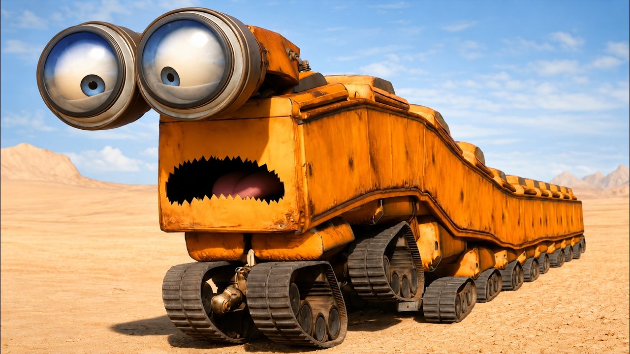 WALL-E but it's ruined by AI