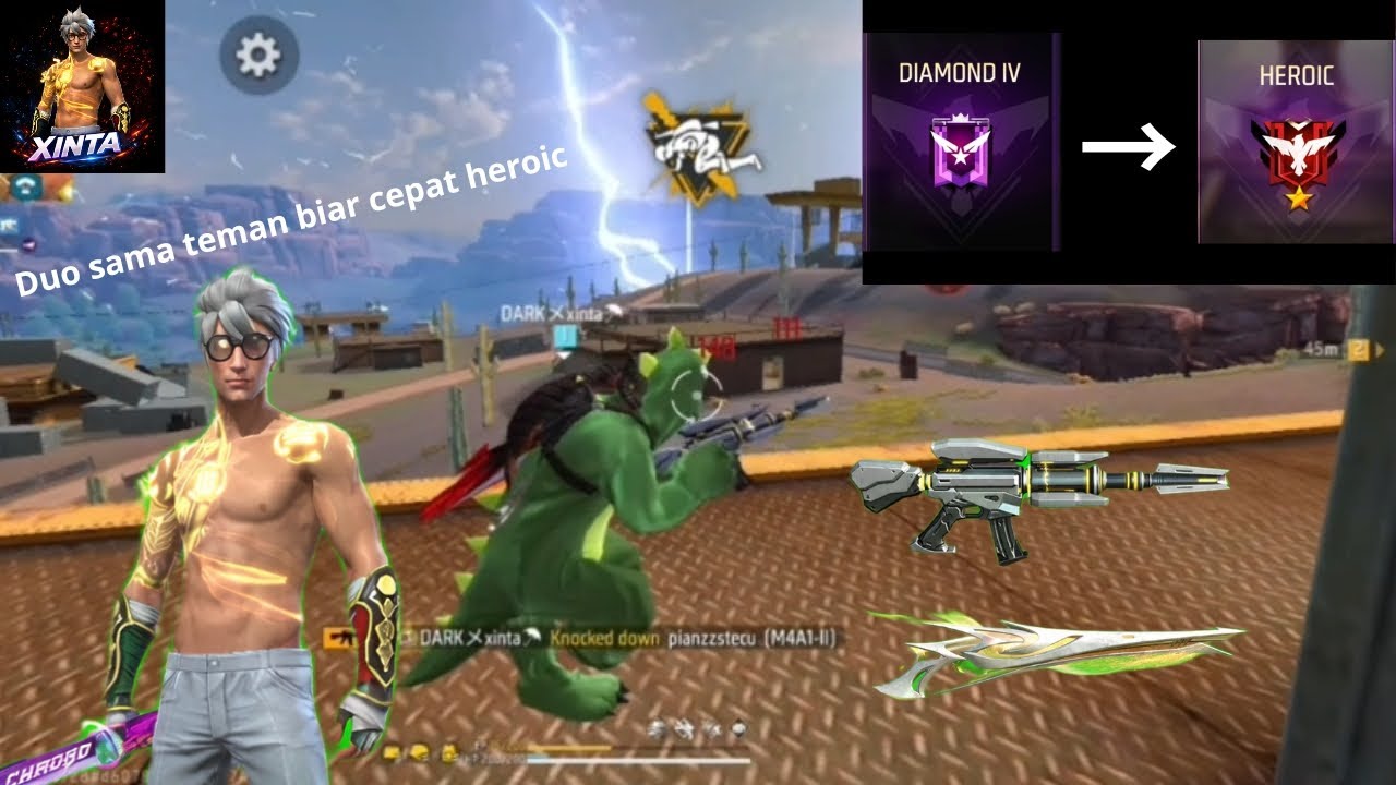 Main duo sama teman biar cepat naik ke heroic
