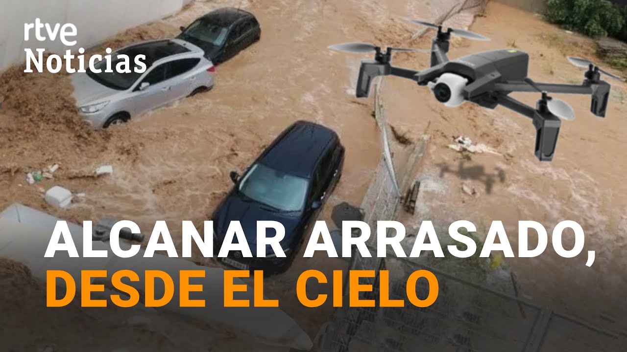 El DÍA DESPUÉS en Alcanar, visto desde un DRON | RTVE Noticias