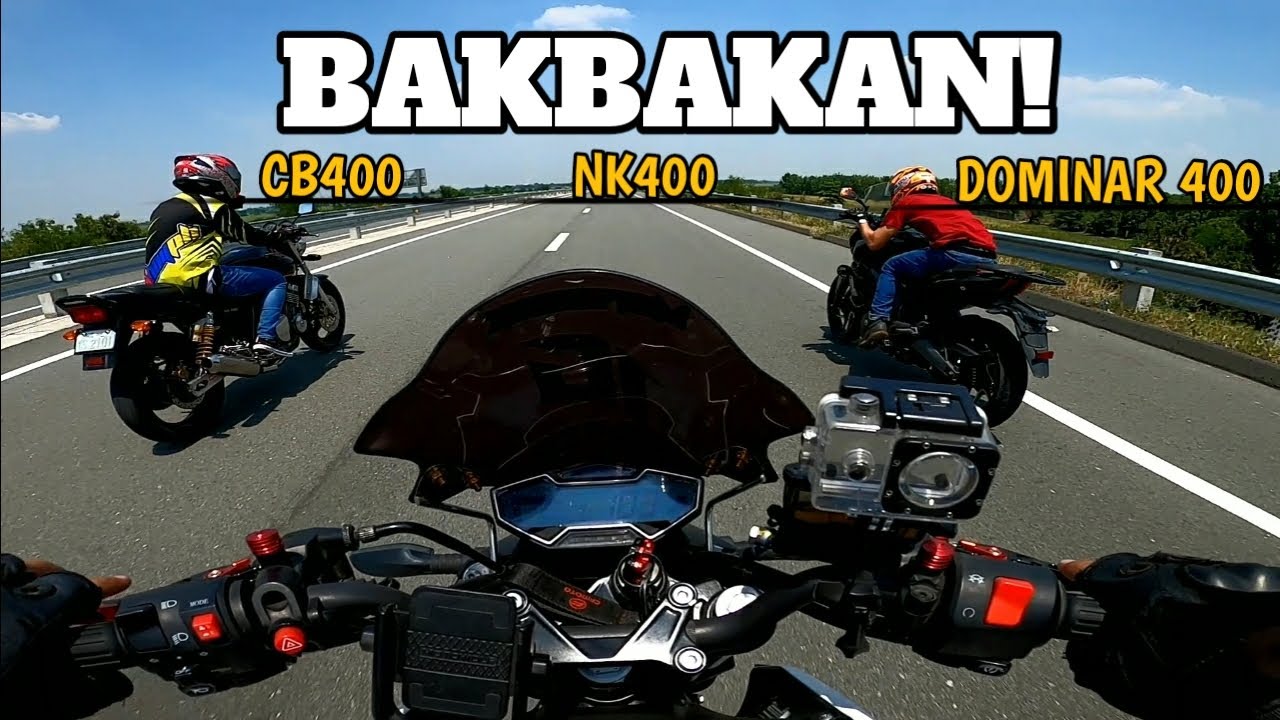 CB400 vs NK400 vs Dominar 400 / BAKBAKAN
