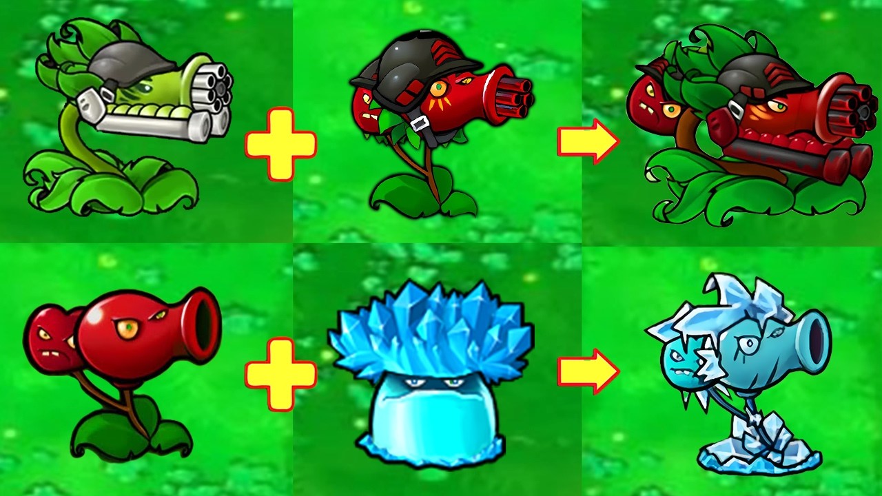 PvZ Fusion 3.3 – ALL TOP Fusions in One Map vs ALL TOP Zombie Bosses!