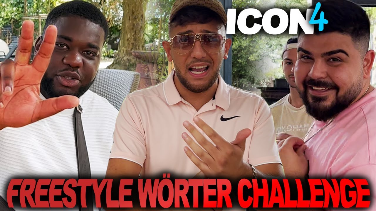 ICON 4 FREESTYLE CHALLENGE mit BOBBY VANDAMME, TANO, HAMDI, DORIAN, SAN ANDREAS, DREAMERSCARTEL !