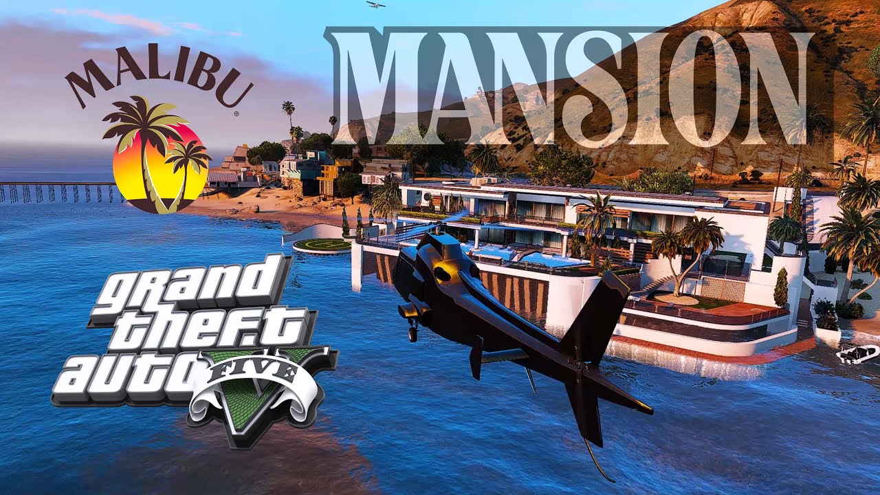 GTA V Malibu Mansion Tour | Explore Luxury Living and Extravagance