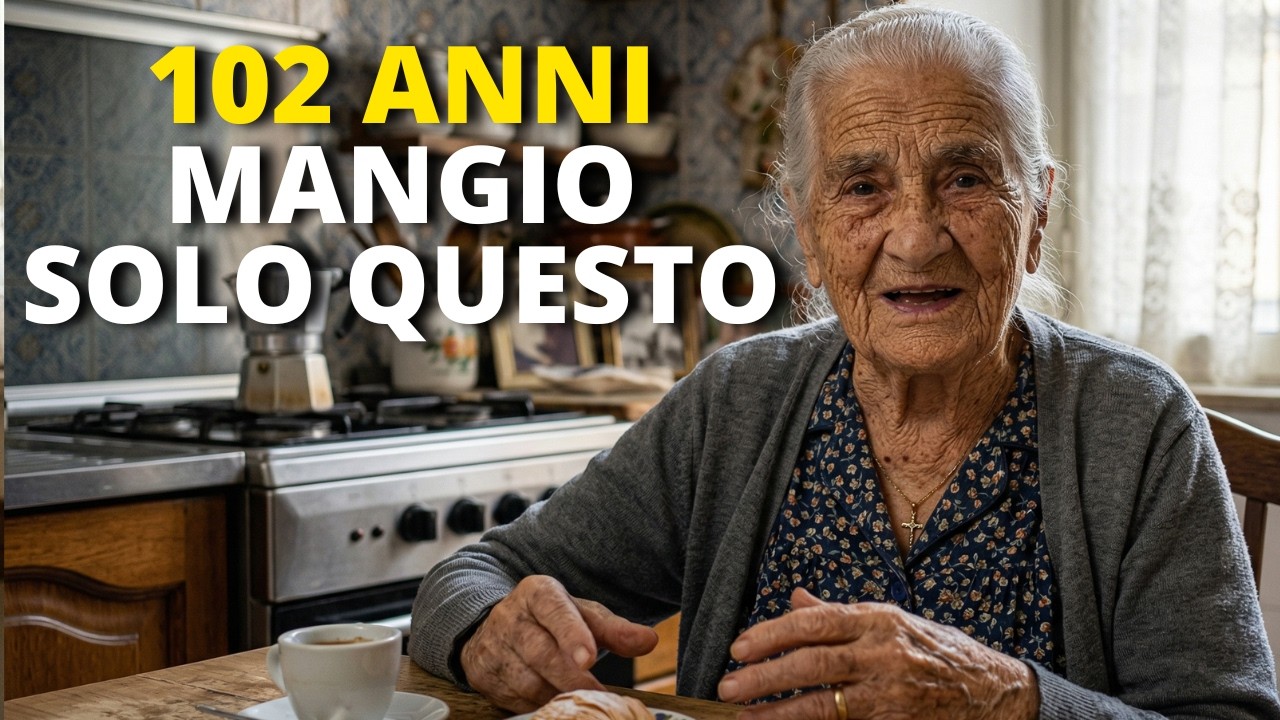 Ho 102 anni... Questi 7 cibi sono il motivo per cui sono viva