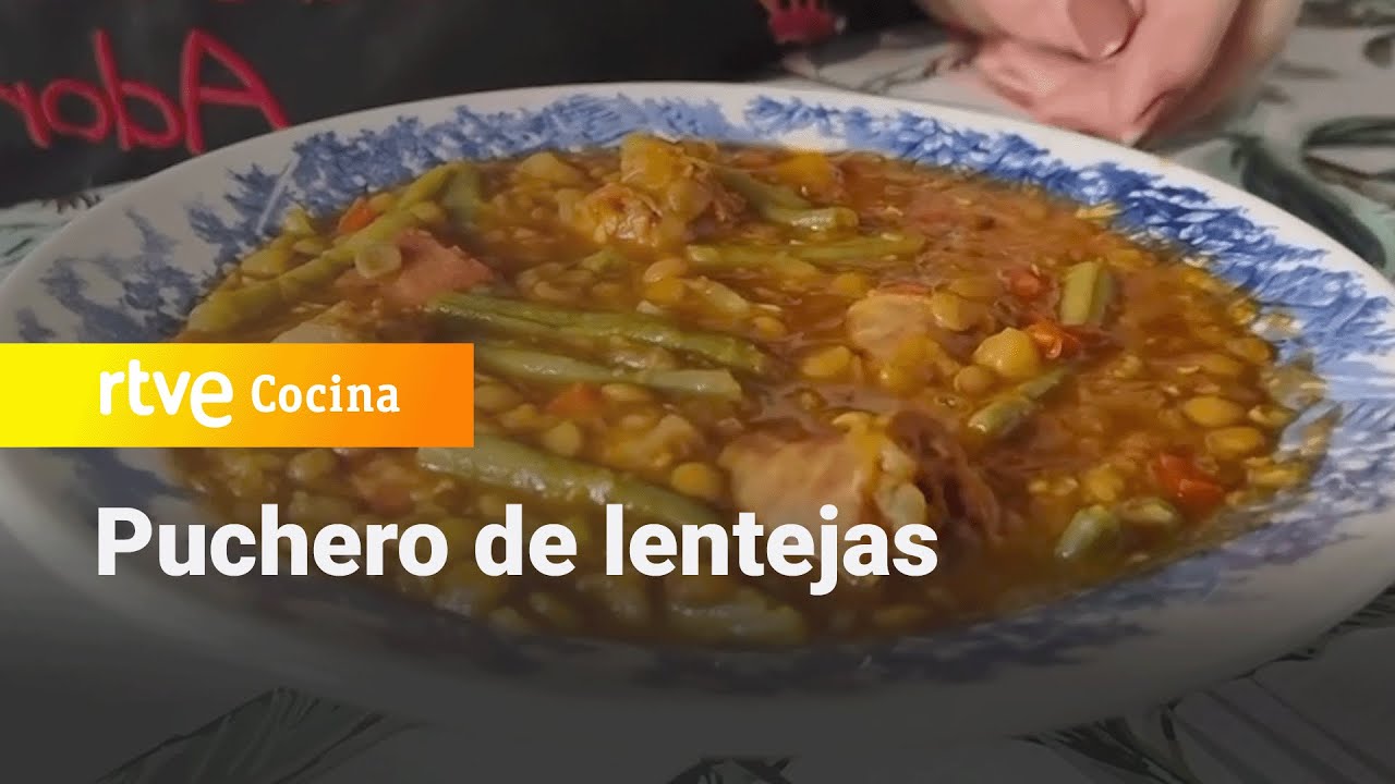 Receta para cocinar un buen puchero de lentejas - La Cocina de Adora | RTVE Cocina