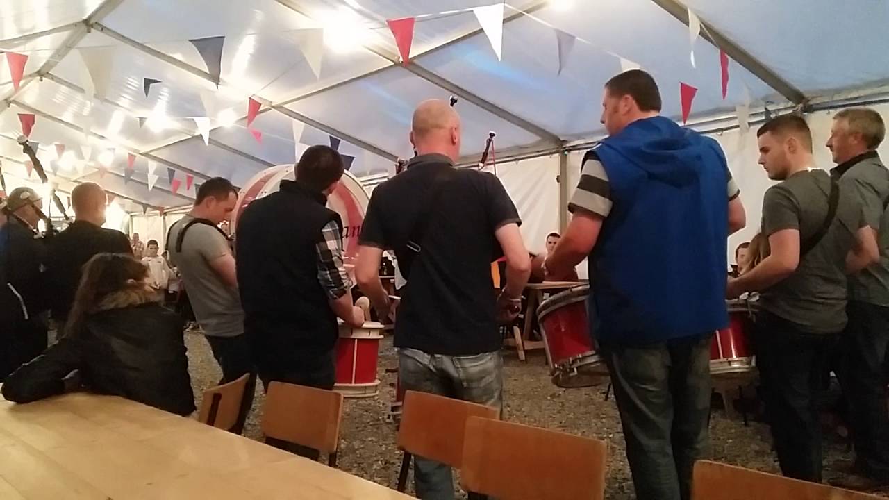 Kilclean Pipe Band 9th July Newtownstewart 2