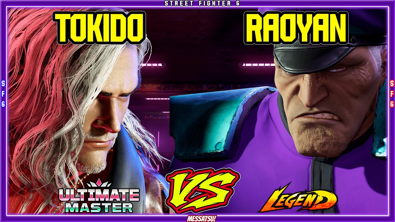 SF6 Tokido (Ken) VS Raoyan (M.Bison)💥Messatsu!💥スト6💥Street fighter 6
