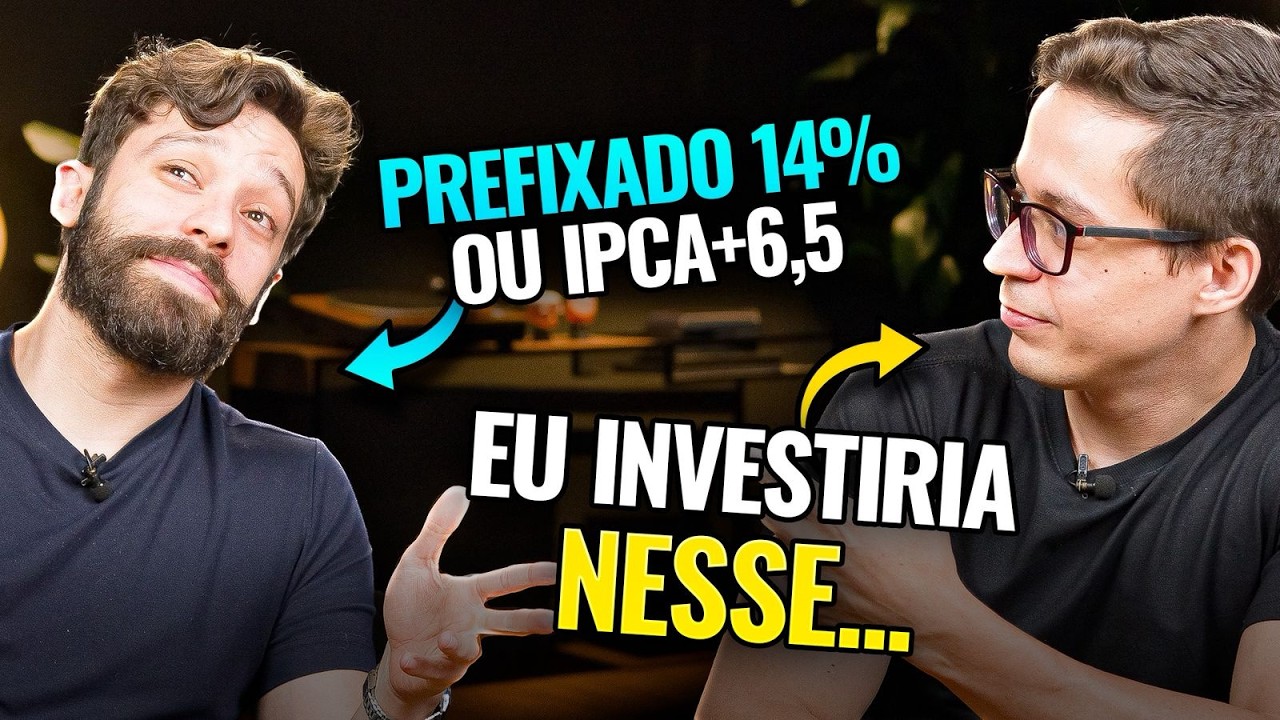 IPCA+ 2050 ou TESOURO PREFIXADO | QUAL RENDA FIXA PODE TE DEIXAR MAIS RICO em 2026