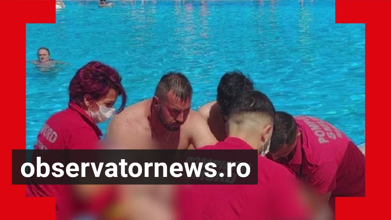 Adolescent salvat de la înec la un ștrand din Bistrița