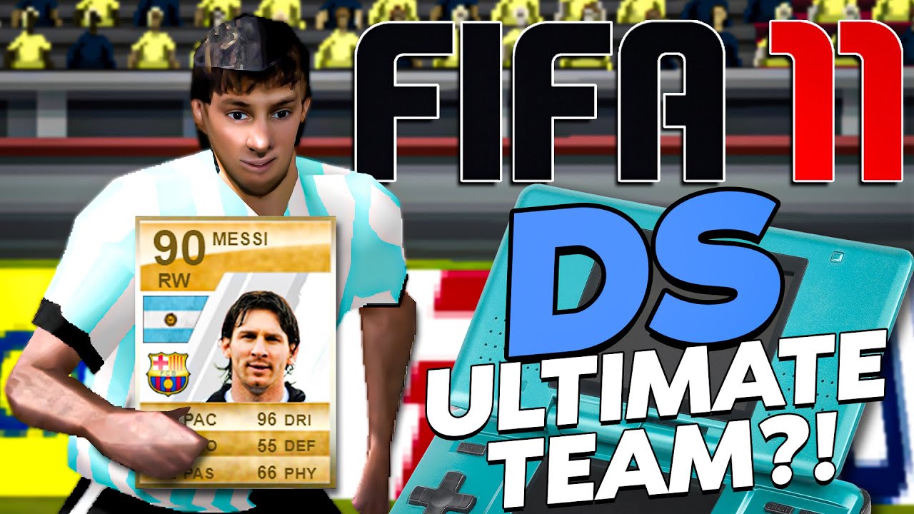 Ultimate Team on FIFA 11 DS is INSANE?!