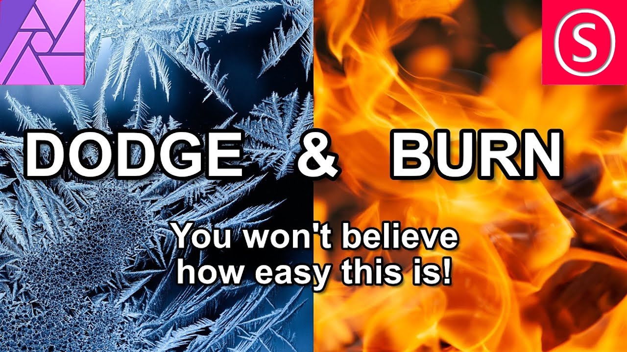 EASY Dodge & Burn Trick - Affinity Photo Tutorial