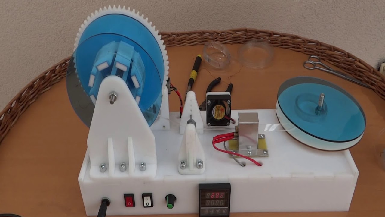maszynka do amatorskiej produkcji filamentu dla druku 3D
