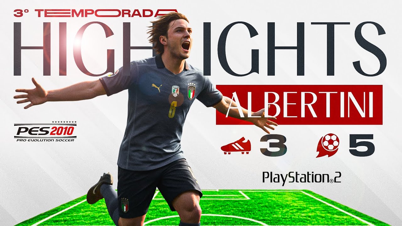 #03 Albertini é Seleção! | Cortes Albertini RE no Pes 2010 de Ps2