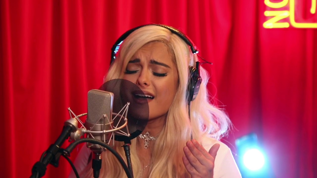 Bebe Rexha performs "In The Name Of Love" Acoustic Live in The Nova Red Room (Australia 2018)