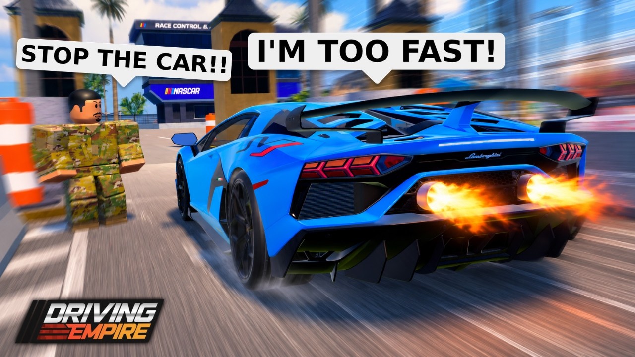 We Snuck A Lamborghini Through The Border In Driving Empire