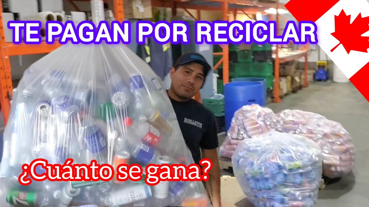 Cuanto se gana reciclando en CANADA 💸💸//RECICLANDO 🇨🇦🤑💸