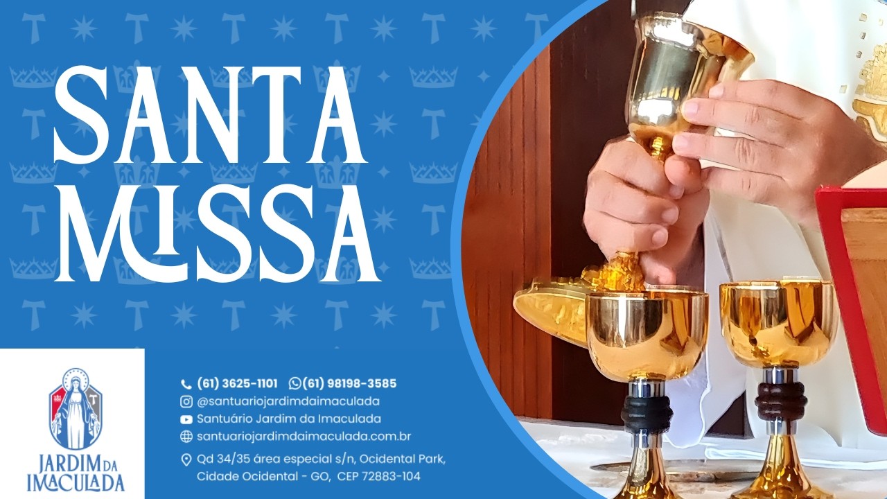 Santa Missa | 23/2 19h | 1ª Semana da Quaresma| Segunda-feira