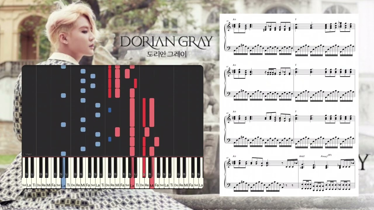 [뮤지컬 도리안그레이] Life of joy 그 장면 피아노로 다시 만나다 (피아노 악보)