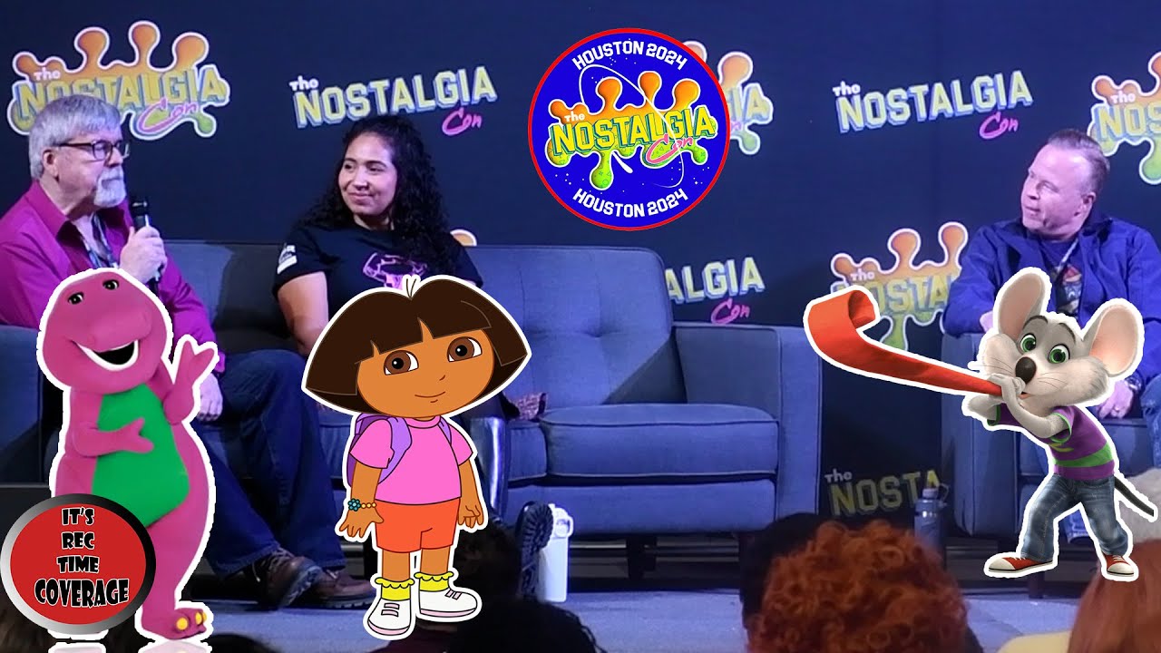 Barney, Dora, Chuck E Cheese? Childhood: No Way Home! Nostalgia Con 2024