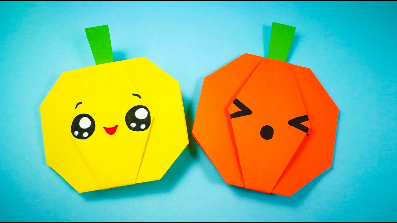 Origami Pumpkin / Paper Crafts Halloween / MAGIC OF CREATIVITY