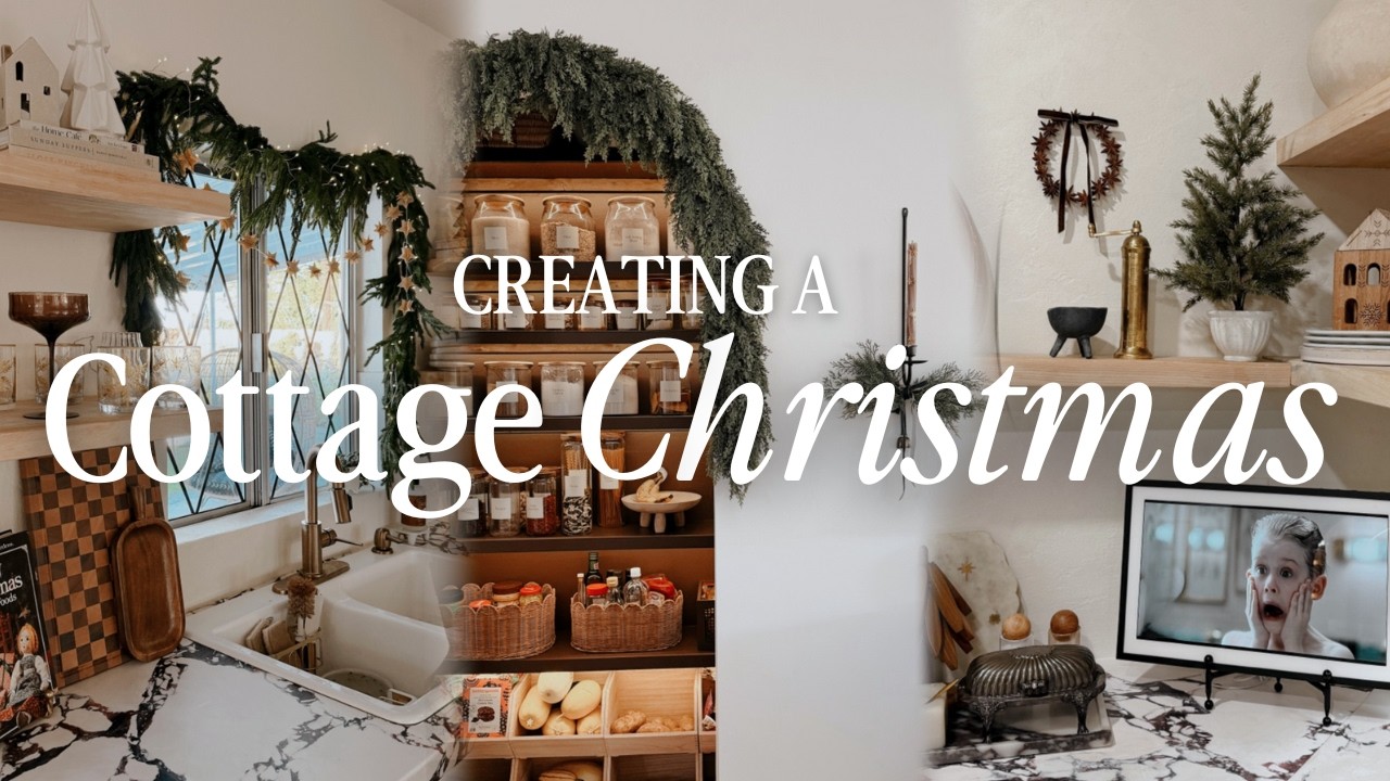 Neutral & Cozy Christmas Decor 🕯️✨(Inspired by The Holiday’s English Cottage)