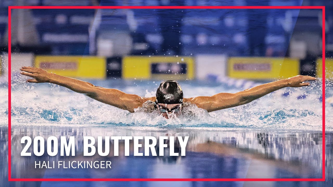 Hali Flickinger wins by over a second 200 Butterfly A Final | Phillips 66 International Team Trials