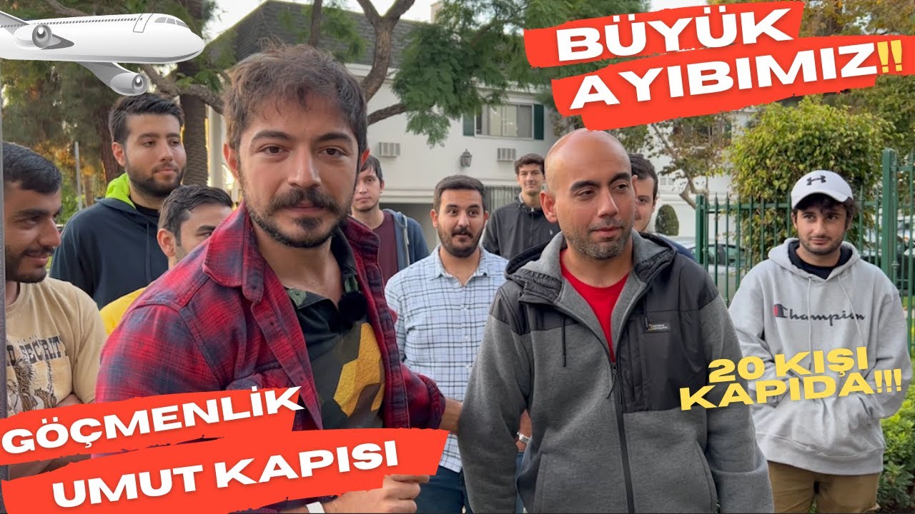 AMERIKA'YA GÖÇ BELGESELİ!!! || THY Uçağı Benim Kapıya Indi - (Göç Etmek Için Doğdular!!)