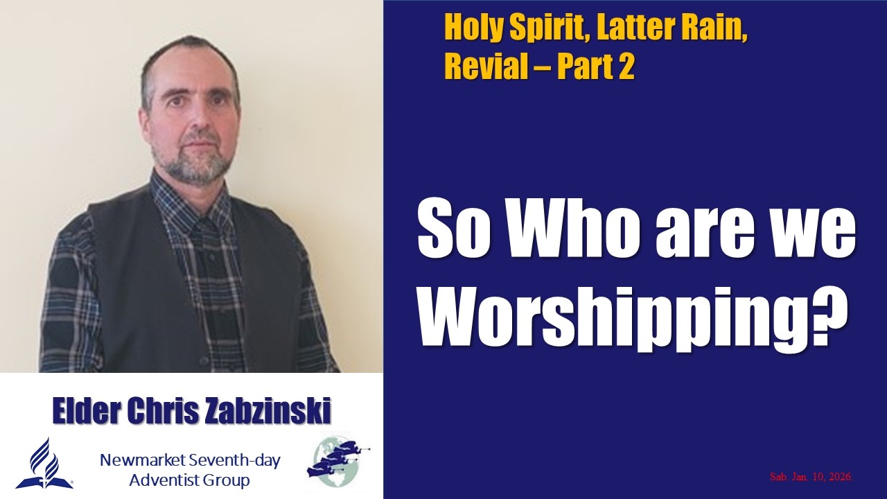 Sab. Jan. 10, 2026 Elder Chris Zabzinski