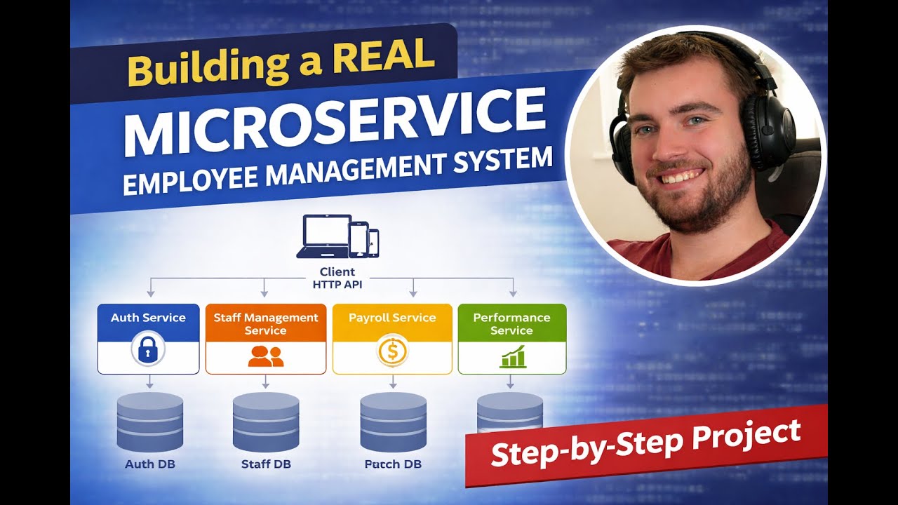 Building a REAL Microservice Employee Management System (Auth, Payroll, Performance)