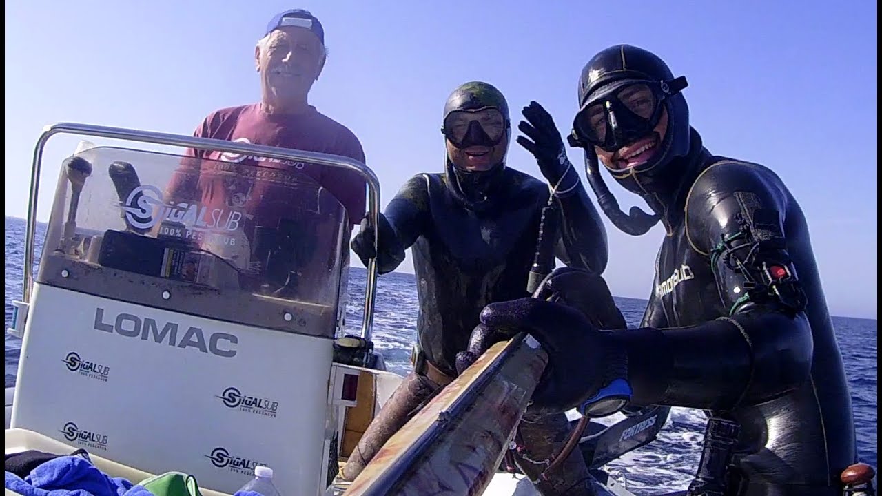 Pescasub: Una Pescata a Marsala (Sicilia) - Spearfishing