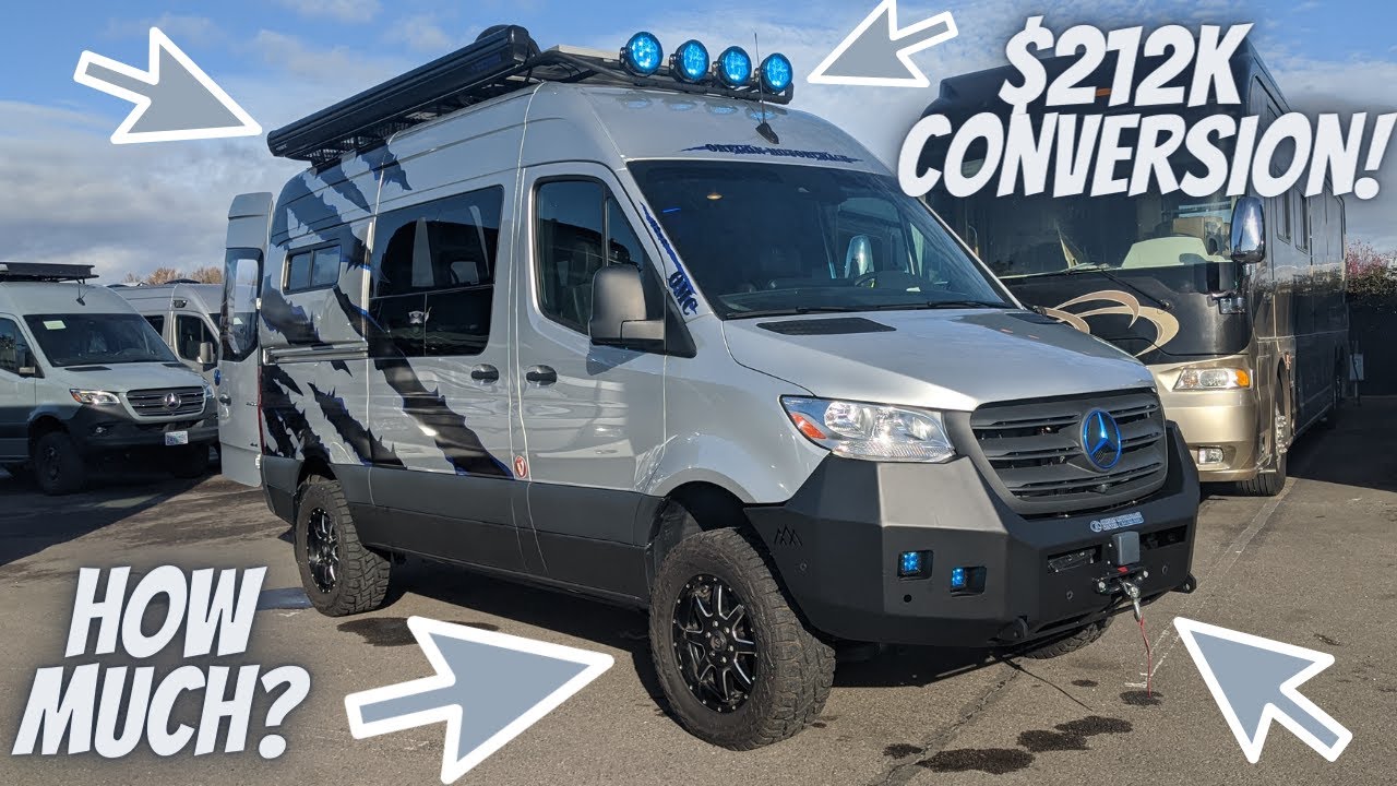 THE MOST EXTREME CLASS B SPRINTER VAN CONVERSION I'VE EVER SEEN!