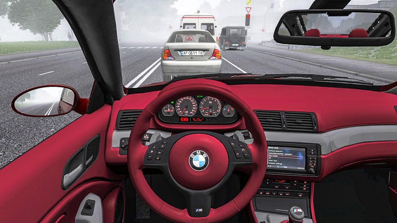 BMW M3 E46 2022 Fast Pov Drive | Steering Wheel Gameplay