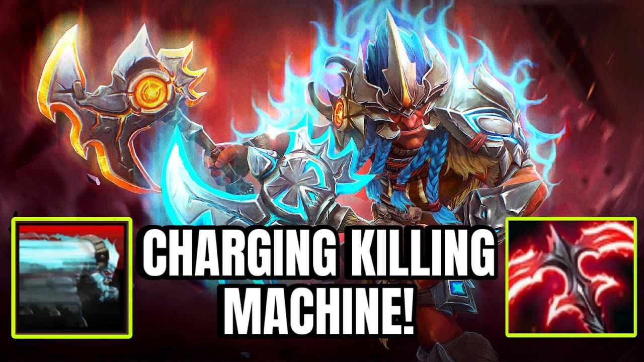 #64 CHARGING KILLING MACHINE! Atomic War Dota 2 on Lord Spiritbreaker with Troll Warlord