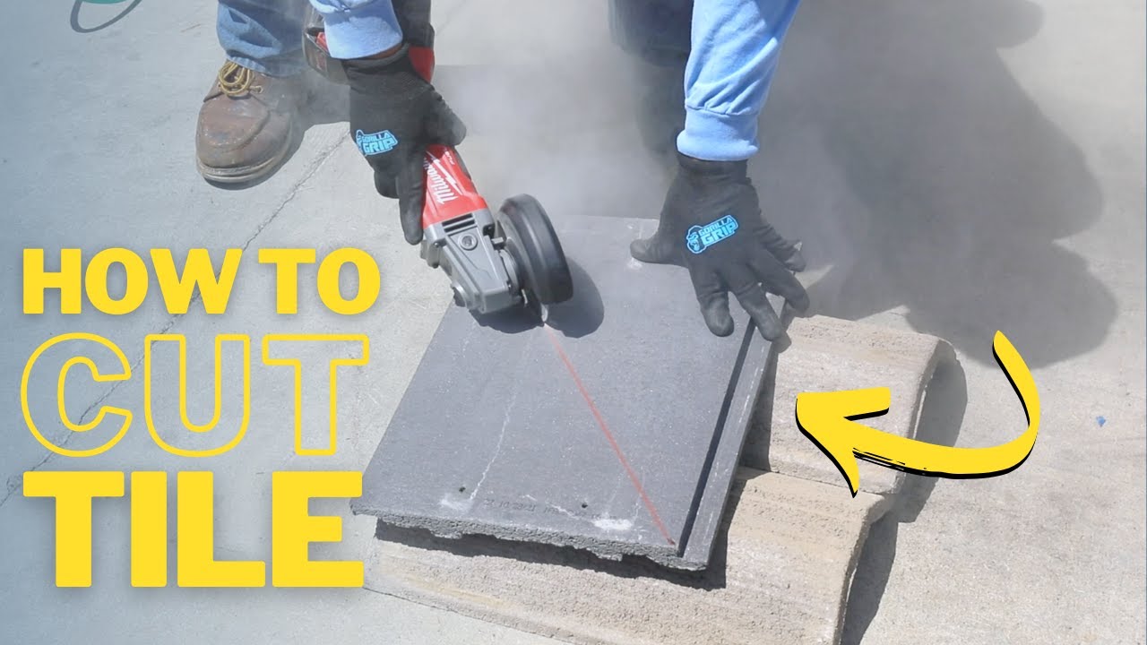 How to Cut Concrete Roofing Tiles
