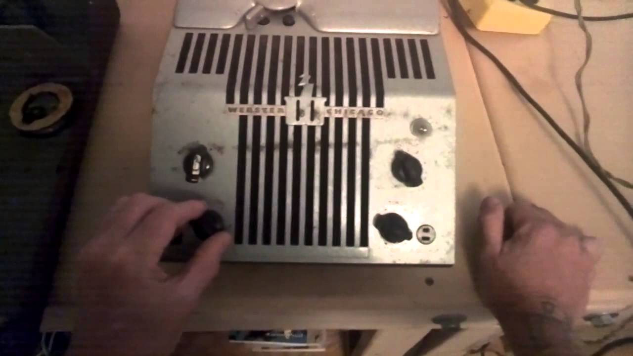 Webster Chicago Wire recorder and some old recordings