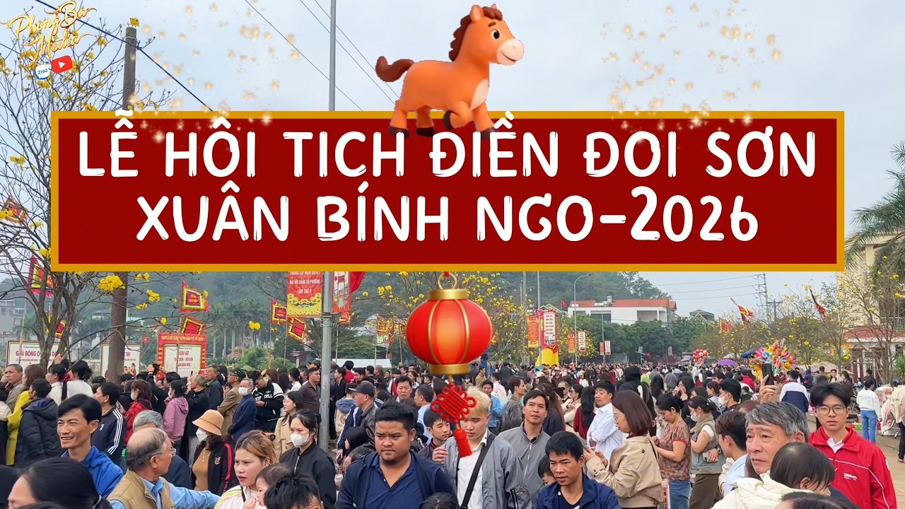 LỄ HỘI TỊCH ĐIỀN ĐỌI SƠN VUA ĐI CÀY-PHƯỜNG TIÊN SƠN-TỈNH NINH BÌNH.XUÂN BÍNH NGỌ 2026.