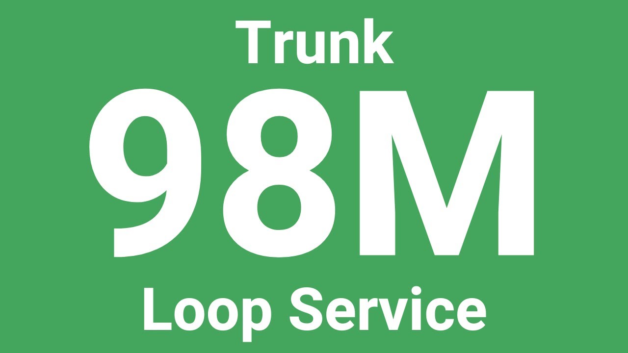 [TTS] Hyperlapse of Trunk Service 98M